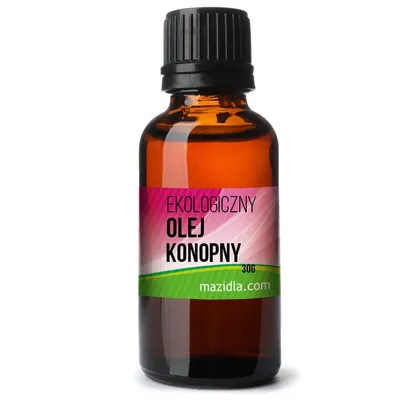Mazidła Ekologiczny olej konopny