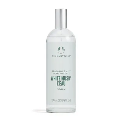 The Body Shop White Musk L’Eau Fragrance Mist Vegan (Wegańska mgiełka zapachowa do ciała)