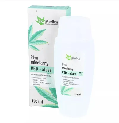 EkaMedica Płyn micelarny `CBD + aloes`