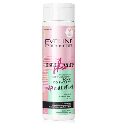 Eveline Cosmetics Insta Skin Care, Matująco-normalizujący tonik do twarzy