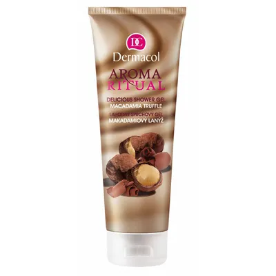 Dermacol Aroma Ritual, Shower Gel Macadamia Truffle (Żel pod prysznic `Makadamiowe trufle`)