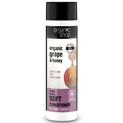 Organic Shop Honey & Grape, Soft Conditioner (Balsam do włosów 'Miód i winogrona')