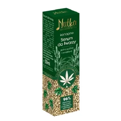 Nutka Konopne odżywcze serum do twarzy