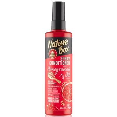 Nature Box Spray do włosów farbowanych z olejem z granatu