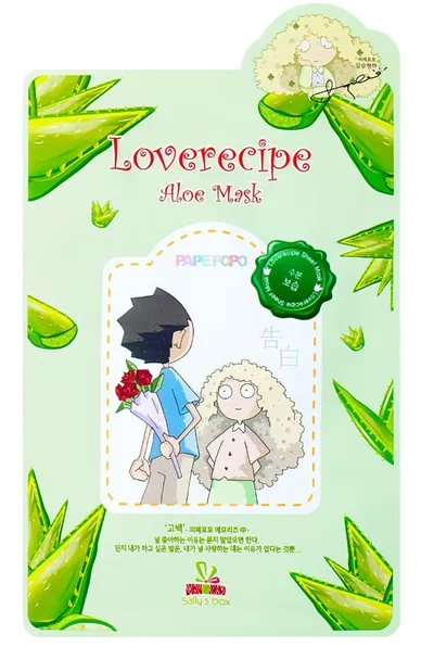 Love Recipe Sally's Box, Aloe Mask (Maska w płachcie `Aloes`)