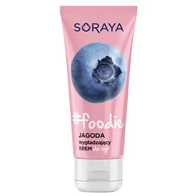 Soraya # Foodie, Wygładzający krem do rąk `Jagoda`