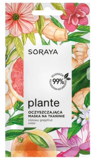 Soraya Plante, Oczyszczająca maska na tkaninie