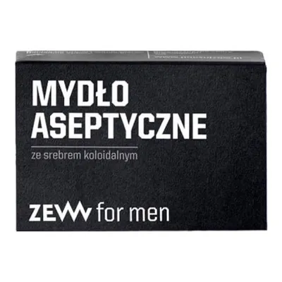 Zew For Men Mydło aseptyczne ze srebrem koloidalnym