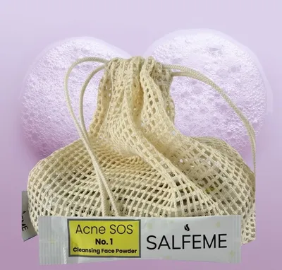 Salfeme Acne SOS, No. 1 Puder do mycia twarzy