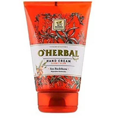 O'Herbal Hand Cream Sunny Glow Sea Bucthorn (Krem do rąk `Słoneczny blask - rokitnik`)