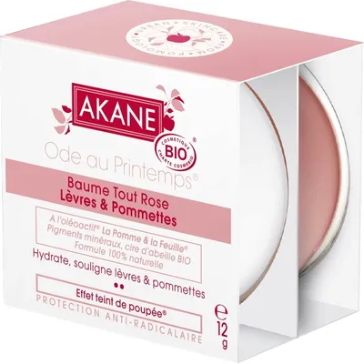 Akane Rosy Lips & Cheeks Balm (Różany balsam do ust i policzków)