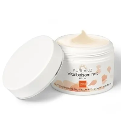 Kurland Korper Vitalbalsam Hot Ziegen Butter (Balsam rozgrzewający z kozim masłem)