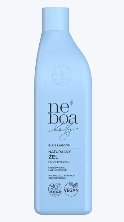 Neboa Body, Blue Lagoon Shower Gel (Naturalny żel pod prysznic `Orzeźwienie i wzmocnienie`)
