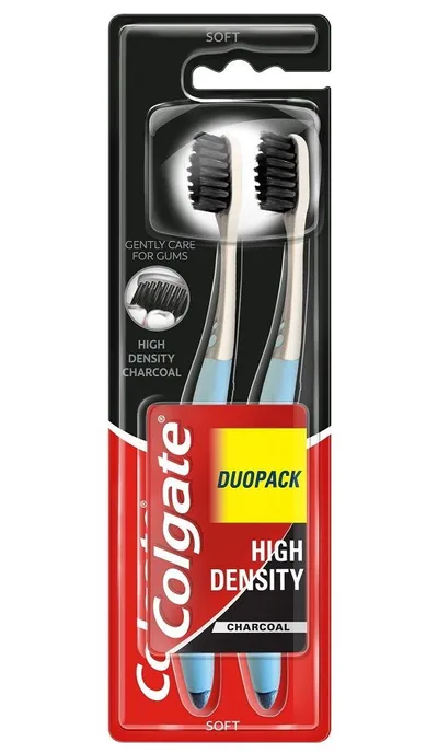 Colgate High Density Charcoal Toothbrush Soft (Szczoteczka do zębów miękka)