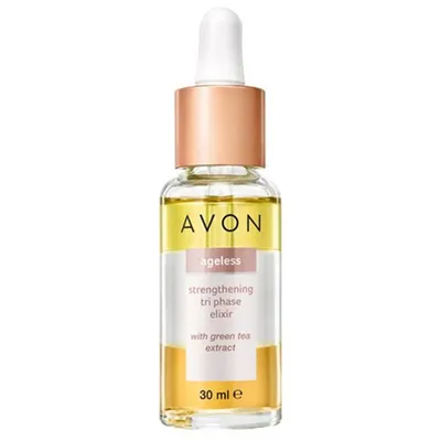 Avon True, Nutra Effects, Ageless Strengthening Tri-Phase Elixir (Trójfazowy eliksir do twarzy)