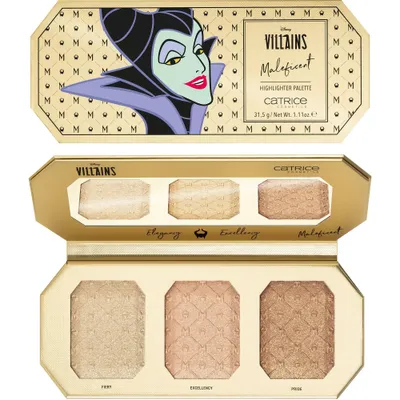 Catrice Disney Villains, Maleficent Highlighter Palette (Paleta rozświetlaczy)