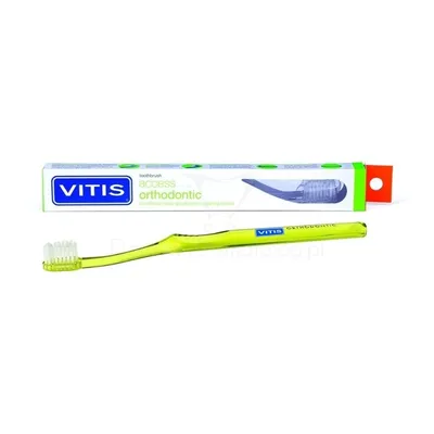 Vitis Orthodontic, Access Small Brush Head (Szczoteczka ortodontyczna z małą główką)