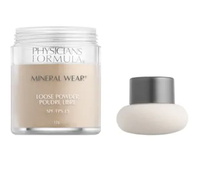 Physicians Formula Mineral Wear Powder SPF 15 (Puder sypki do twarzy)