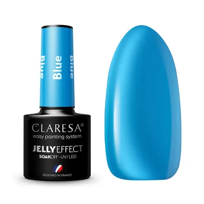 Claresa Jelly Effect Soak Off UV/LED (Lakier hybrydowy do paznokci)