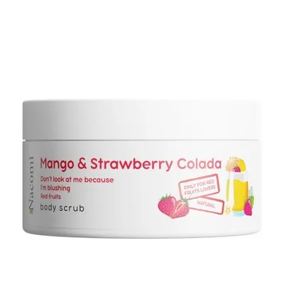 Nacomi Mango & Strawberry Colada Body Scrub (Peeling do ciała o zapachu mango i truskawcolady)