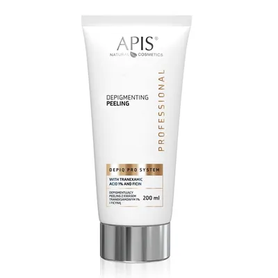 Apis DEPIQ Pro System, Depigmentujący peeling z kwasem traneksamowym 1% i ficyną