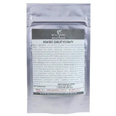 Biocosmetics Salicylic Acid 100% (Kwas salicylowy 100%)