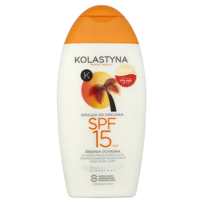 Kolastyna Emulsja do opalania SPF 15 UVB