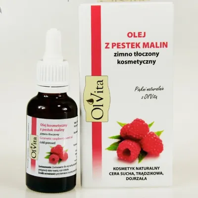 Ol'Vita Olej z pestek malin zimno tłoczony