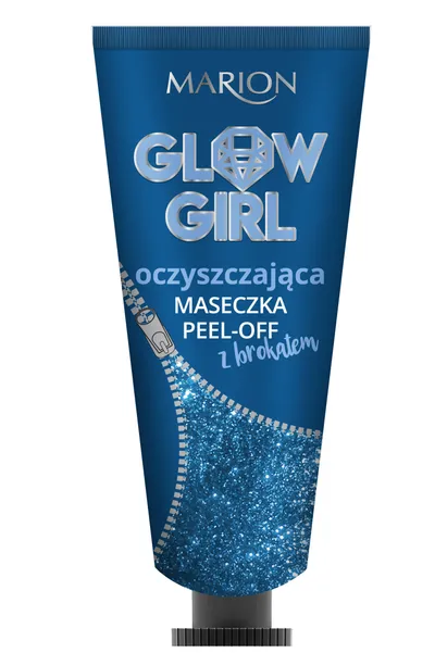 Marion Glow Girl, Oczyszczająca maseczka peel-off z brokatem