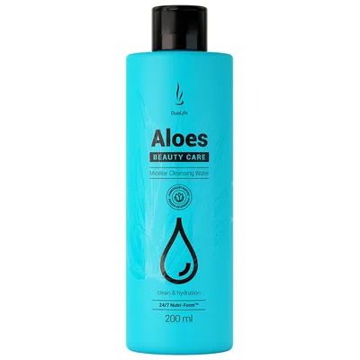 DuoLife Beauty Care, Aloes  Micellar Cleansing Water (Płyn micelarny `Aloes`)