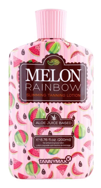 Tanny Maxx 6th Sense Melon Rainbow Slimming Tanning Lotion (Wyszczuplający krem do opalania na solarium dla ciemnej opalenizny)