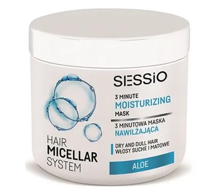 Sessio Hair Micellar System, 3Minute Moisturizing Mask (Maska do włosów 3-minutowa)