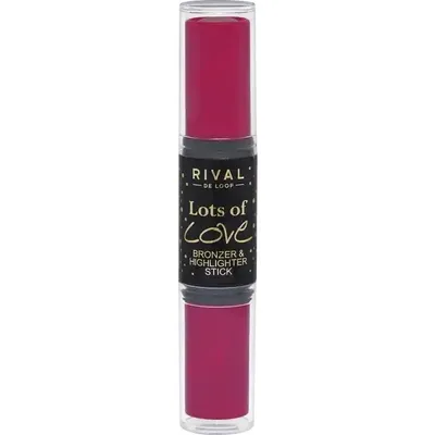 Rival de Loop Lots of Love, Highlighter & Bronzer Stick (Sztyft do konturowania)