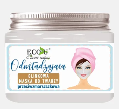 Eco U Choose Nature, Odmładzająca glinkowa maska do twarzy