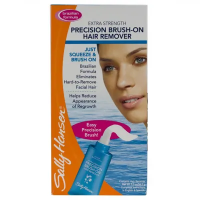 Sally Hansen Extra Strength Precision Brush - On Hair Remover (Krem do depilacji z pędzelkiem)