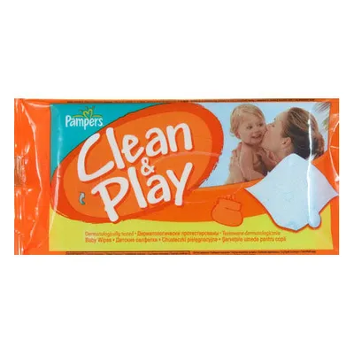 Pampers Clean & Play, Chusteczki pielęgnacyjne