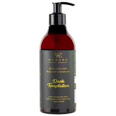 Mawawo Natural Cosmetics Żel do mycia ciała `Dark Temptation`