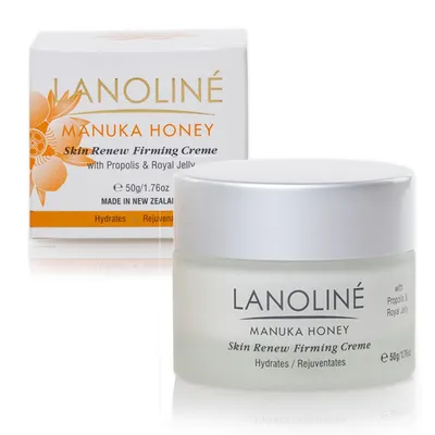 Lanoline Manuka Honey, Skin Renew Firming Creme with Propolis & Royal Jelly (Krem ujędrniający)