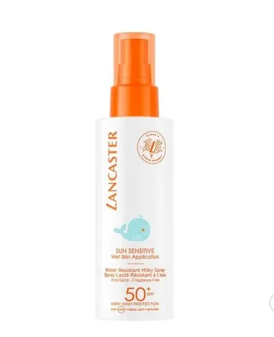 Lancaster Sun Sensitive Water Resistant Milky Spray SPF 50 + (Mleczny spray ochronny dla dzieci)