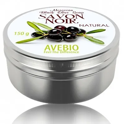 Avebio Natural Savon Noir Hammam (Naturalne czarne mydło)