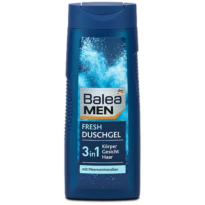 Balea Men, Duschgel Fresh 3 in 1 (Odświeżający żel pod prysznic 3 w 1 dla mężczyzn)
