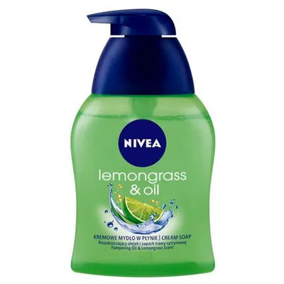 Nivea Lemongrass & Oil, Kremowe mydło w płynie