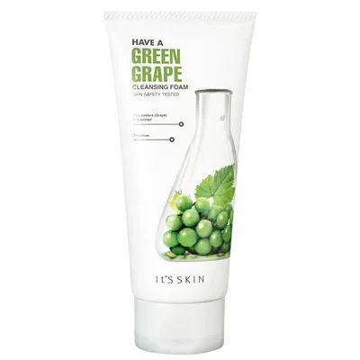 It's Skin Have a Greengrape, Cleansing Foam (Pianka do oczyszczania twarzy z wyciągiem z winogron)