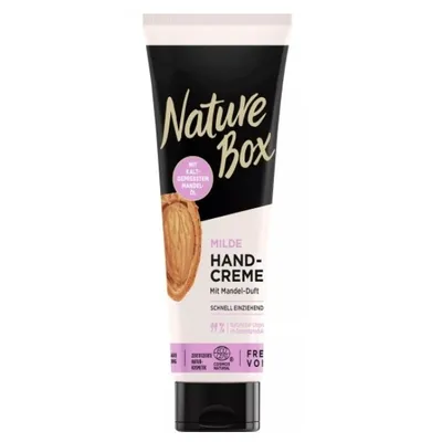 Nature Box Krem do rąk z olejem migdałowym