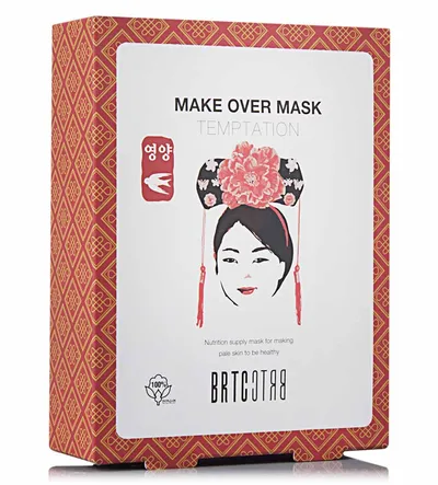 BRTC Make Over Mask, Temptation (Poprawiająca koloryt cery i dodająca witalności maska w płachcie)