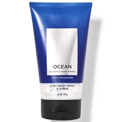 Bath & Body Works Ocean, 2 in 1 Body Wash & Scrub (2 w 1 Myjący peeling do ciała)