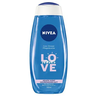 Nivea Love Waves, Żel pod prysznic