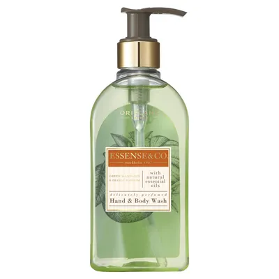 Oriflame Essence & Co., Green Mandarin & Orange Blossom, Hand & Body Wash (Żel do mycia rąk i ciała `Zielona mandarynka i kwiat pomarańczy`)