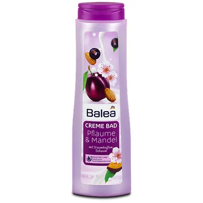 Balea Creme Bad Pflaume & Mandel (Płyn do kąpieli `Śliwka & migdał`)