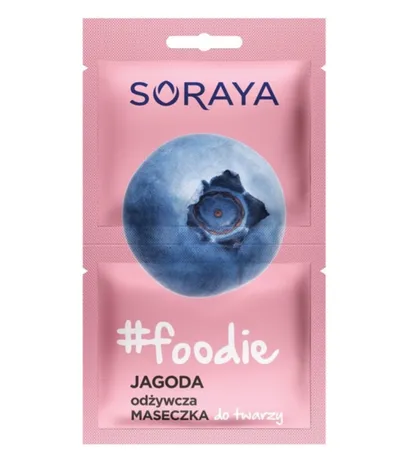 Soraya # Foodie, Odżywcza maseczka do twarzy `Jagoda`